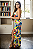 Vestido Longo Fresco Floral com Alcinhas e Fendas Laterais - Imagem 4