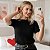Blusa Feminina Tricô Modal Relevo Manga Curta – Conforto e Elegância - Imagem 5