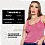 Regata Tricot Lurex Canelada Decote U Alça Brilho Casual - Imagem 6
