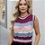Cropped Tricot Mosaico com Manga - Imagem 6