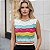 Cropped Tricot Mosaico com Manga - Imagem 5