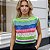 Cropped Tricot Mosaico com Manga - Imagem 11