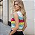 Cropped Tricot Mosaico com Manga - Imagem 7