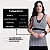 Vestido Curto Tricô Decote Trançado com Alças Preto - Moda Feminina - Imagem 3