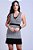 Vestido Curto Tricô Decote Trançado com Alças Preto - Moda Feminina - Imagem 4