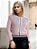 Jaqueta Feminina Bomber Vazada Rosa - Tendência Blogueira 2025 - Imagem 5