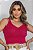 Cropped Tricot Lurex com Bolso - Imagem 1