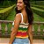 Cropped Tricô Decote Quadrado Feminino - Imagem 7