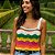 Cropped Tricô Decote Quadrado Feminino - Imagem 2