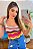 Cropped Tricô Decote Quadrado Feminino - Imagem 1