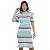 Vestido Midi Tricot Babado com Manga Curta - Imagem 4