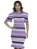 Vestido Midi Tricot Babado com Manga Curta - Imagem 7