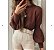 Blusa Tricot Manga Longa Bufante Canelada - Veste 38 ao 42 - Imagem 13