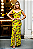 Conjunto Cropped e Saia Longa Estampada Floral - Imagem 1