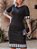 Vestido Tricot Midi Canelado Elastano Estampado - Imagem 1
