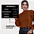 Blusa Tricô Manga Longa com Detalhe de Botões - Inverno - Imagem 6