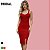 Vestido Midi Tricot Modal Bandagem Fenda Frontal - Imagem 4