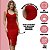Vestido Midi Tricot Modal Bandagem Fenda Frontal - Imagem 7