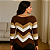 Blusa Tricot Zig Zag Manga Longa - Inverno Confortável e Estilosa - Imagem 6