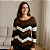 Blusa Tricot Zig Zag Manga Longa - Inverno Confortável e Estilosa - Imagem 3