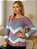 Blusa Tricot Zig Zag Manga Longa - Inverno Confortável e Estilosa - Imagem 13