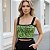 Cropped Tricot Feminino com Detalhe Floral - Tendência Verão - Imagem 10