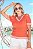 Blusa Tricot Listrada Manga Curta Básica - Imagem 1