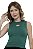 Cropped Tricot Modal Losango Vazado Alça Feminino Verão - Imagem 13