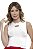 Cropped Tricot Modal Losango Vazado Alça Feminino Verão - Imagem 10