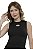 Cropped Tricot Modal Losango Vazado Alça Feminino Verão - Imagem 1