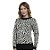 Blusa Tricot Onça Manga Longa Feminina - Imagem 1