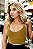 Cropped Tricot Modal Feminino Liso Gola V - Imagem 8