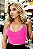 Cropped Tricot Modal Feminino Liso Gola V - Imagem 4