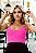 Cropped Tricot Modal Feminino Liso Gola V - Imagem 13