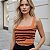 Cropped Tricot Alça Fina Detalhe Zebra Animal Print - Verão 2025 - Imagem 10