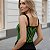 Cropped Tricot Feminino Detalhe Listra em V Decote - Imagem 14