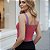 Cropped Tricot Feminino Detalhe Listra em V Decote - Imagem 13