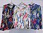 Blusa Crepe Manga Longa com Detalhe Folhagem - Imagem 5