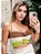 Top Tricot Modal Nó Tricolor Tendência Verão Feminino - Imagem 5