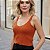 Cropped Alça Tricot com Elastano - Tijolo - Imagem 18