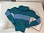Blusa Tricot Listrada Gola Alta Manga Longa - Imagem 2