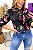 Blusa Crepe Manga Longa com Estampa Beija-Flor - Imagem 4