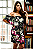 Vestido Curto Floral Ciganinha com Babado em Viscolycra - Imagem 4