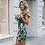 Vestido Curto Floral Ciganinha com Babado em Viscolycra - Imagem 2