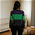 Blusa de Tricô Feminina Geometric Manga Longa Tendência Inverno - Imagem 7