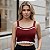 Cropped Tricot Modal Feminino Vazado com Uma Listra - Imagem 10