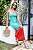 Vestido Longo Tricot Bicolor Vazado com Forro - Imagem 4