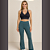Conjunto Top + Calça Flare - Tecido Emanna - Imagem 4