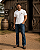 Camiseta Aroeira Off Gola O - Couro - Imagem 1