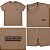 Camiseta Aroeira Caramelo Gola O - Couro - Imagem 3